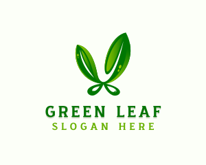 Gardening Leaf Shears logo design