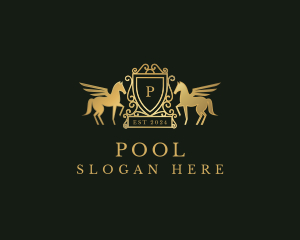 Pegasus Luxury Shield Logo