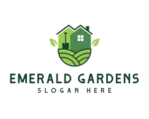 Home Lawn Landscaping logo design