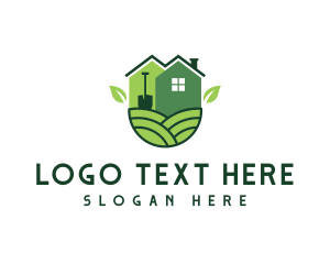 Lawn Care - Home Lawn Landscaping logo design