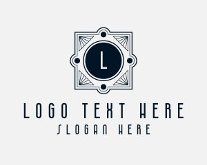 High End - Art Deco Elegant Lettermark logo design
