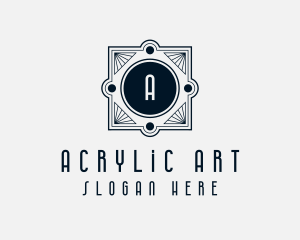 Art Deco Elegant Lettermark  logo design