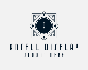 Art Deco Elegant Lettermark  logo design