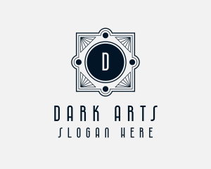 Art Deco Elegant Lettermark  logo design