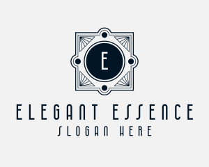 Art Deco Elegant Lettermark  logo design