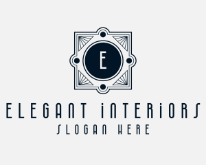 Art Deco Elegant Lettermark  logo design