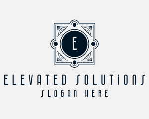 Art Deco Elegant Lettermark  logo design