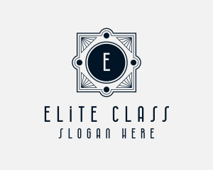 Art Deco Elegant Lettermark  logo design