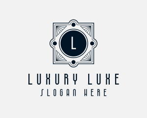 Art Deco Elegant Lettermark  logo design