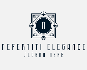 Art Deco Elegant Lettermark  logo design