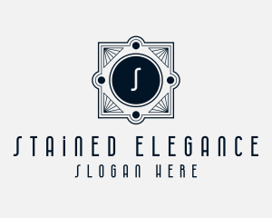 Art Deco Elegant Lettermark  logo design