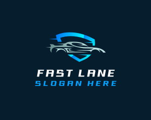 Fast Car Automobile logo design