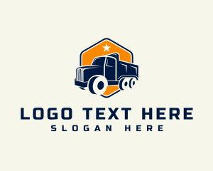 Freight - Truck Automotive Vehicle logo design