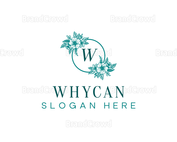 Floral Jewelry Boutique Logo