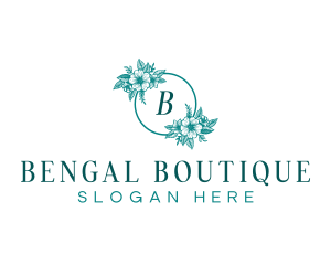 Floral Jewelry Boutique logo design