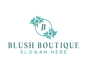 Floral Jewelry Boutique logo design