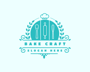 Kitchen Baking Culinary logo design