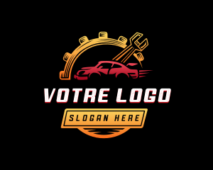 Automobile Garage Mechanic Logo