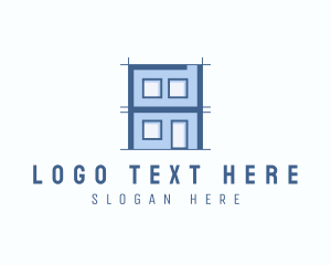 Planning - Apartment Subdivision Architecture logo design
