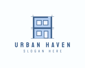 Subdivision - Apartment Subdivision Architecture logo design