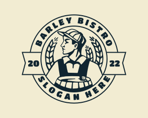 Barley - Malt Beer Brewery logo design