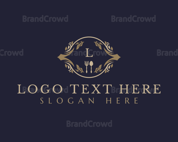 Luxury Dining Restaurant Logo