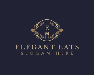 Luxury Dining Restaurant logo design