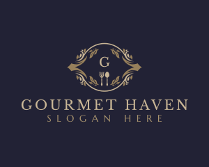 Luxury Dining Restaurant logo design