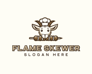 Culinary Goat Skewers logo design