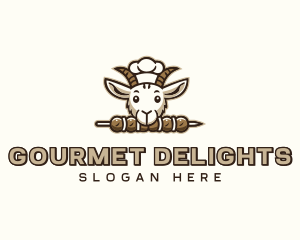 Culinary Goat Skewers logo design