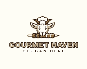 Culinary Goat Skewers logo design