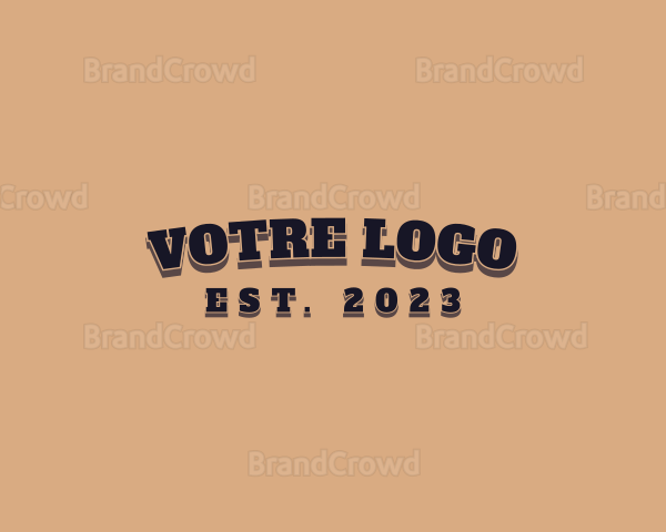 Generic Rustic Workshop Logo