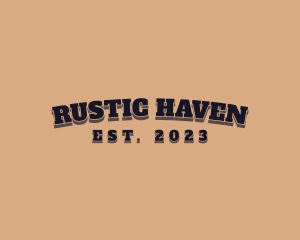 Generic Rustic Workshop logo design