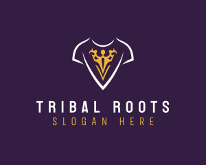 Tribal Clothing Apparel logo design