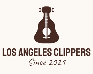 Liquor - Brown Guitar Bottle logo design