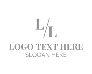 Serif - Simple Serif Letter logo design