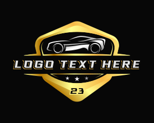 Windshield - Racing Car Automotive logo design