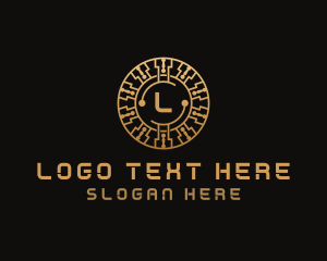 Lettermark - Crypto Digital Coin logo design