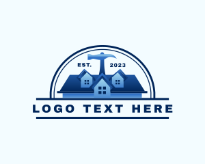 Lease - Hammer Roofing Carpentry logo design