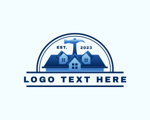 Real Estate - Hammer Roofing Carpentry logo design