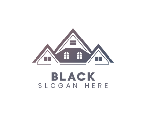 House Roof Property Logo