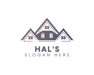 House Roof Property Logo