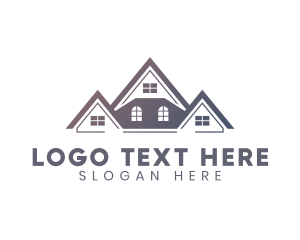 House Roof Property Logo