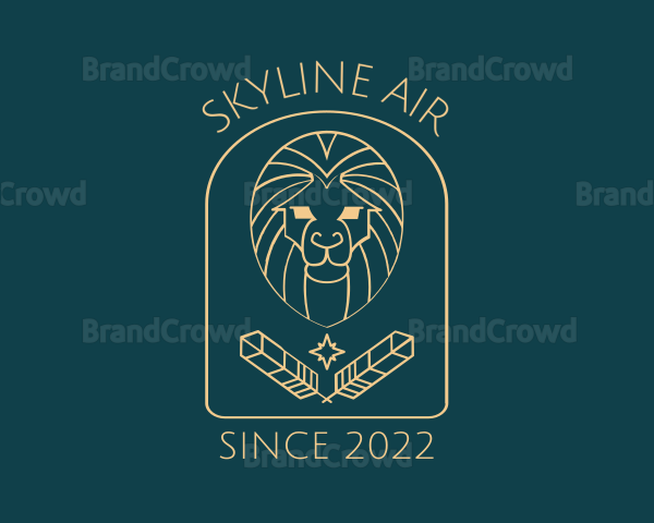 Elegant Lion Astrology Logo