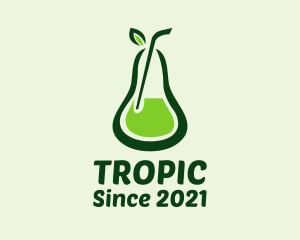 Tropical Avocado Juice logo design