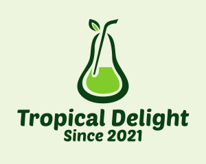 Tropical Avocado Juice logo design