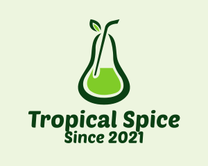 Tropical Avocado Juice logo design