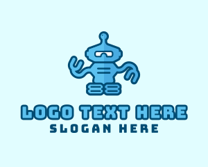 Robotics - Tech Robot Toy logo design