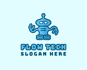 Tech Robot Toy logo design