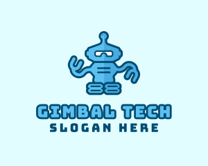 Tech Robot Toy logo design